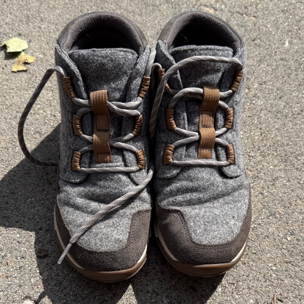 Chaco Gray and Brown Women's Ankle Booties